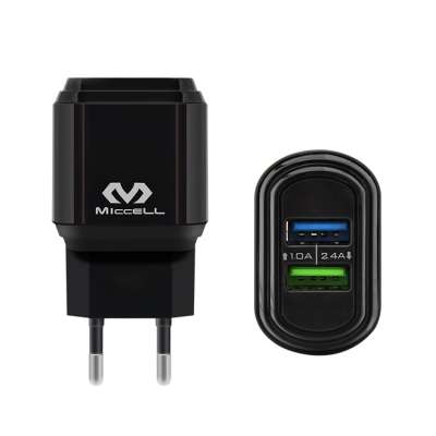 Veaqee usb wall charger for iphone mobile phone accessories charger  usb charger EU plug